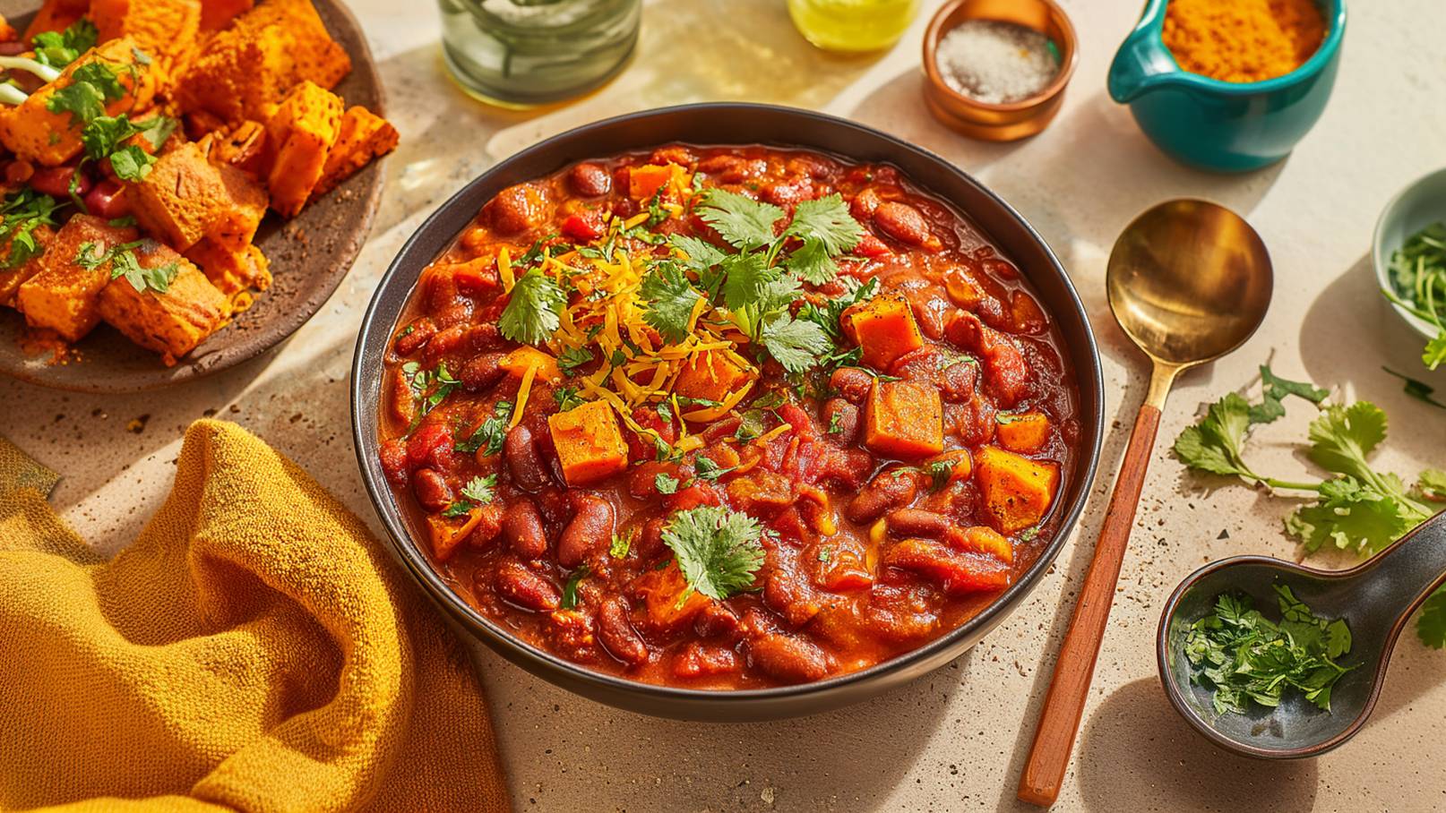 Süßkartoffel Chili