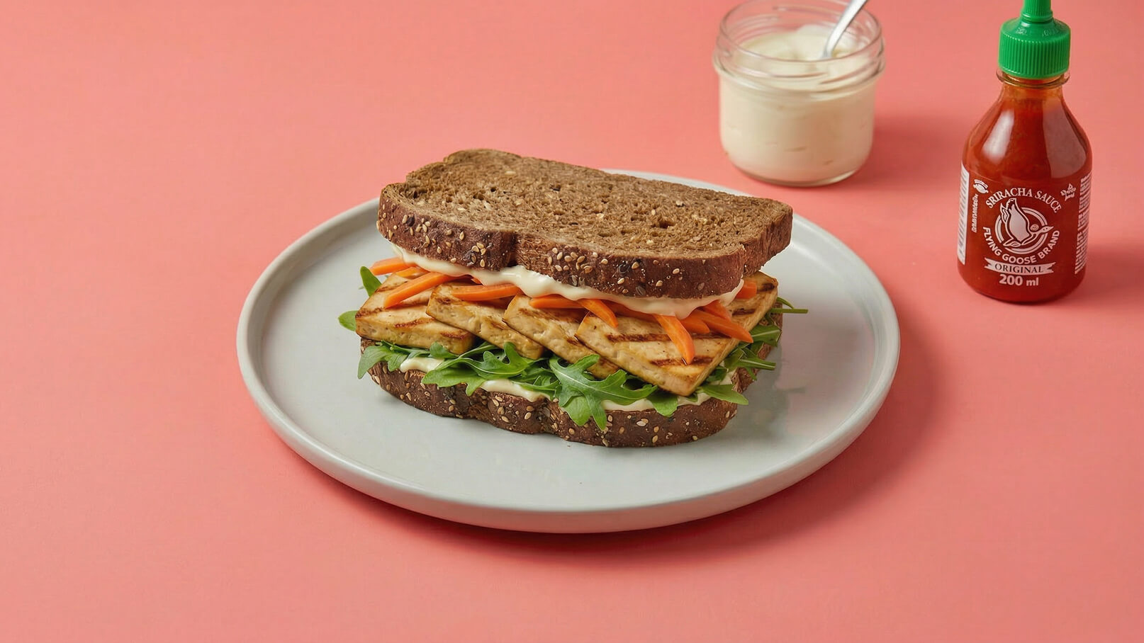 Tofu Bánh Mì Sandwich