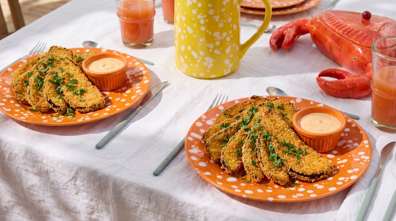 Auberginen Schnitzel